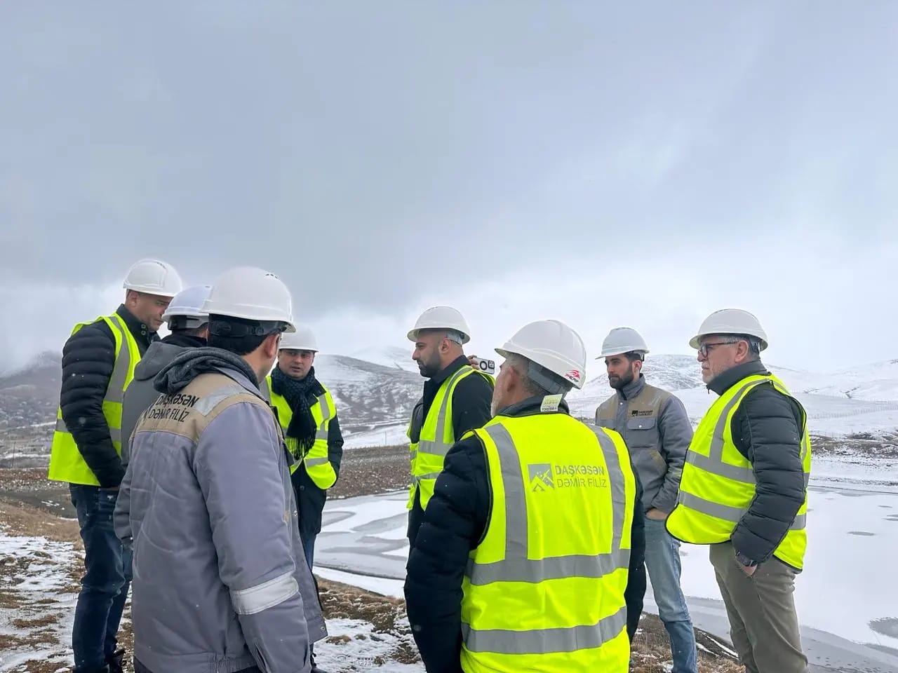 "F-Holding MMC"-nin Daşkəsən Dəmir Filizi zavoduna səfəri